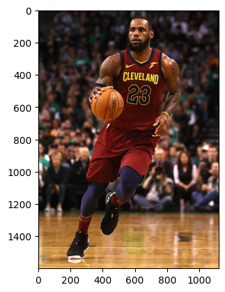 Lebron Image with m = 1