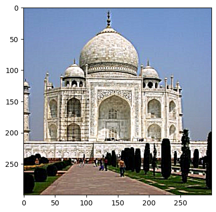 Taj Image with m = 2